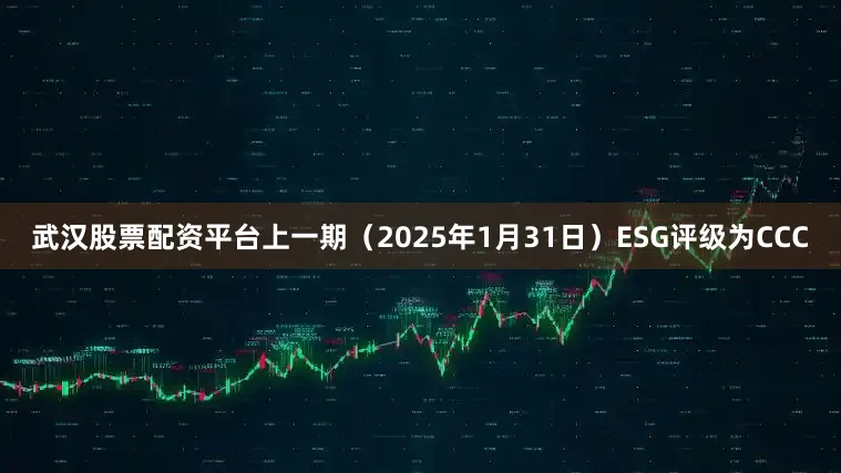 武汉股票配资平台上一期（2025年1月31日）ESG评级为CCC